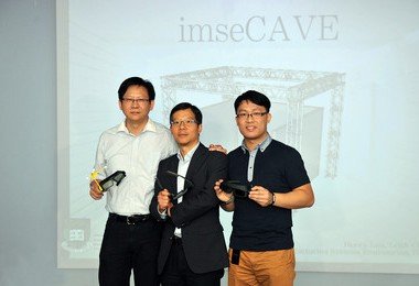 HKU Faculty of Engineering creates innovative “imseCAVE” - a high performance, low cost, virtual environment for industrial applications and training