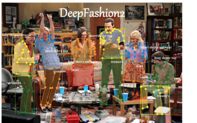 DeepFashion is the largest benchmark in the research community for understanding fashion images such as clothing brands, categories, and even identifying a single clothing item