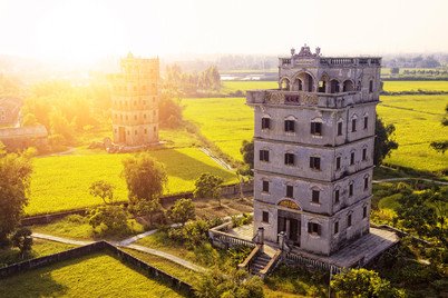 Kaiping Diaolou and Villages became World Heritage site in 2007