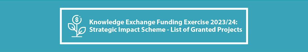 Knowledge Exchange Funding Exercise 2023/24