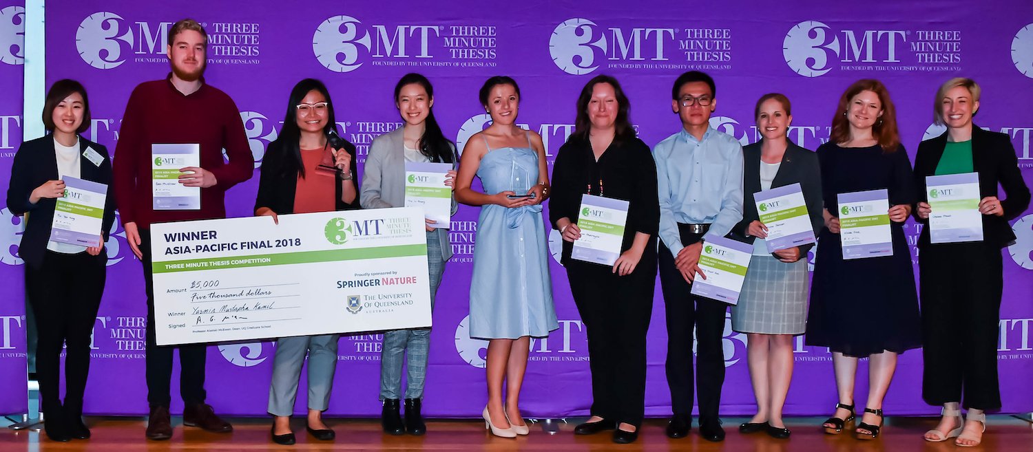Asia-Pacific Three Minute Thesis Competition 2018