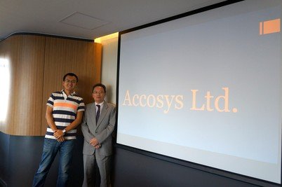 Accosys團隊 – 李安國教授（右）和温豪夫博士