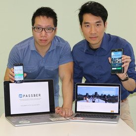 Passber的兩位創辦人 ─ Andy Leung（右）和Ivan Law（左）