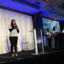Team Decoding Law pitched at the Global Legal Hackathon Final Round Gala Dinner in front of over 100 guests from all around the world